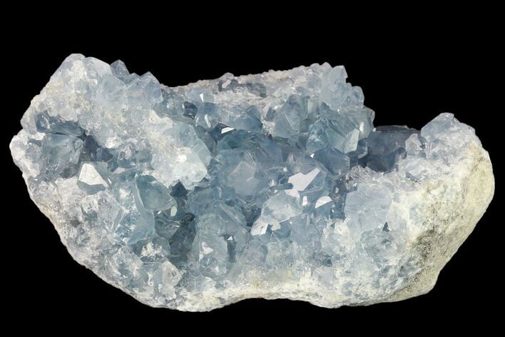 Sky Blue Celestine (Celestite) Crystal Cluster - Madagascar #133761
